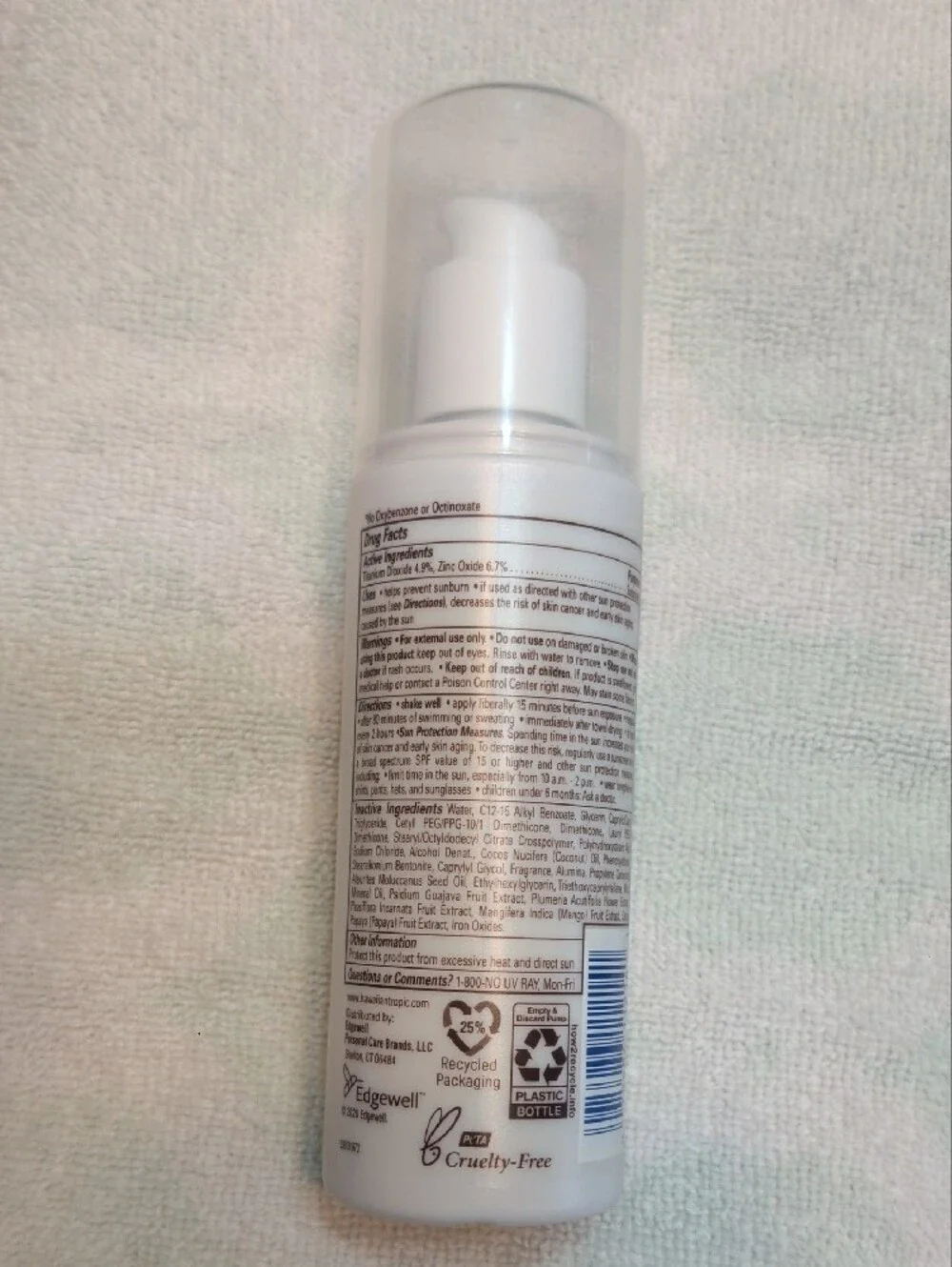 Hawaiian Tropic Mineral Skin Nourishing Milk SPF 50